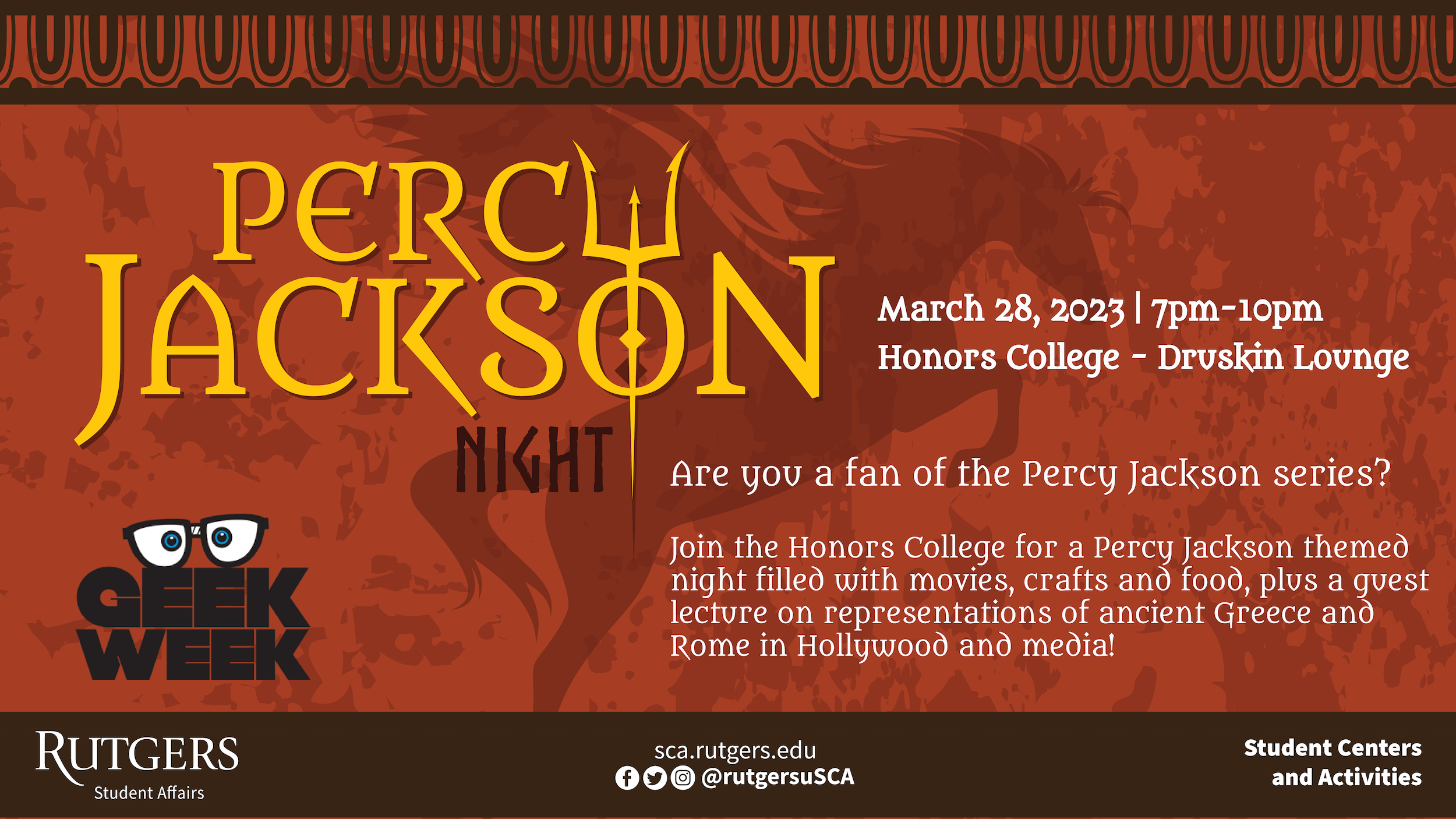 Percy Jackson Night