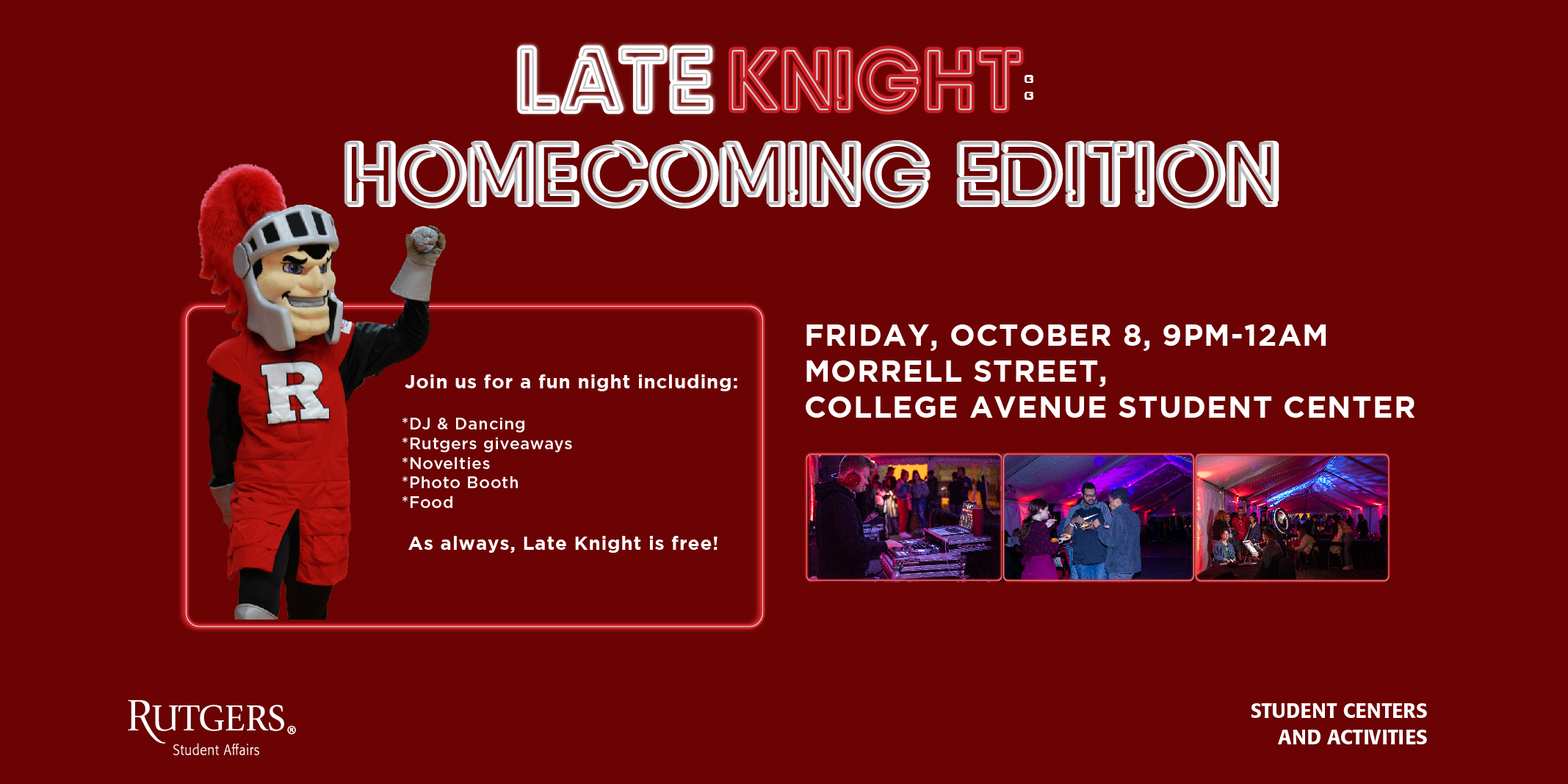 Late Knight: Homecoming Edition